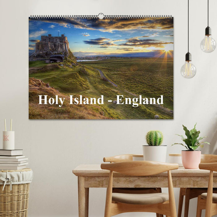 Holy Island - England (CALVENDO Wandkalender 2024)