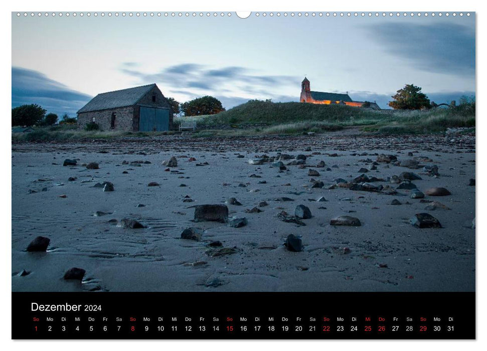 Holy Island - England (CALVENDO Wandkalender 2024)