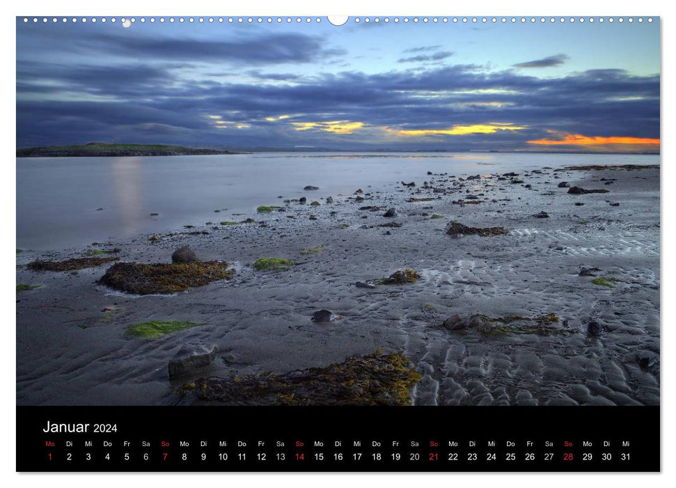 Holy Island - England (CALVENDO Wandkalender 2024)