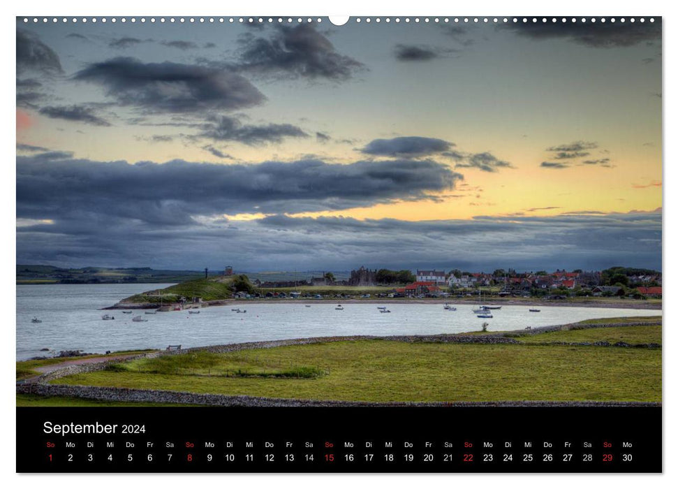 Holy Island - England (CALVENDO wall calendar 2024) 