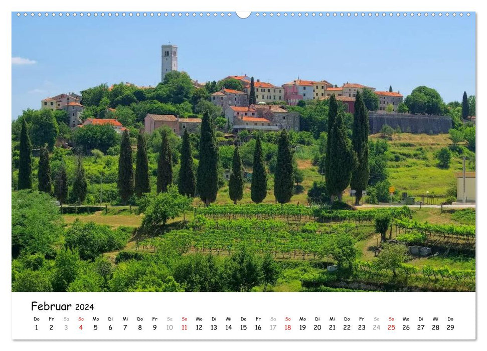 Istrie (Calendrier mural CALVENDO Premium 2024) 