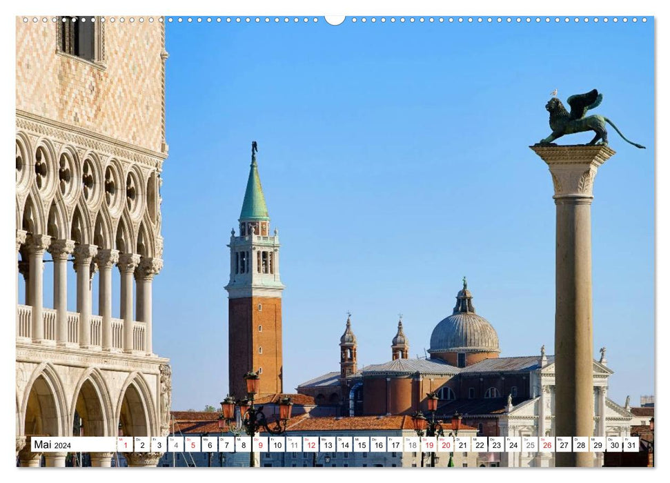 Venetien (CALVENDO Premium Wandkalender 2024)