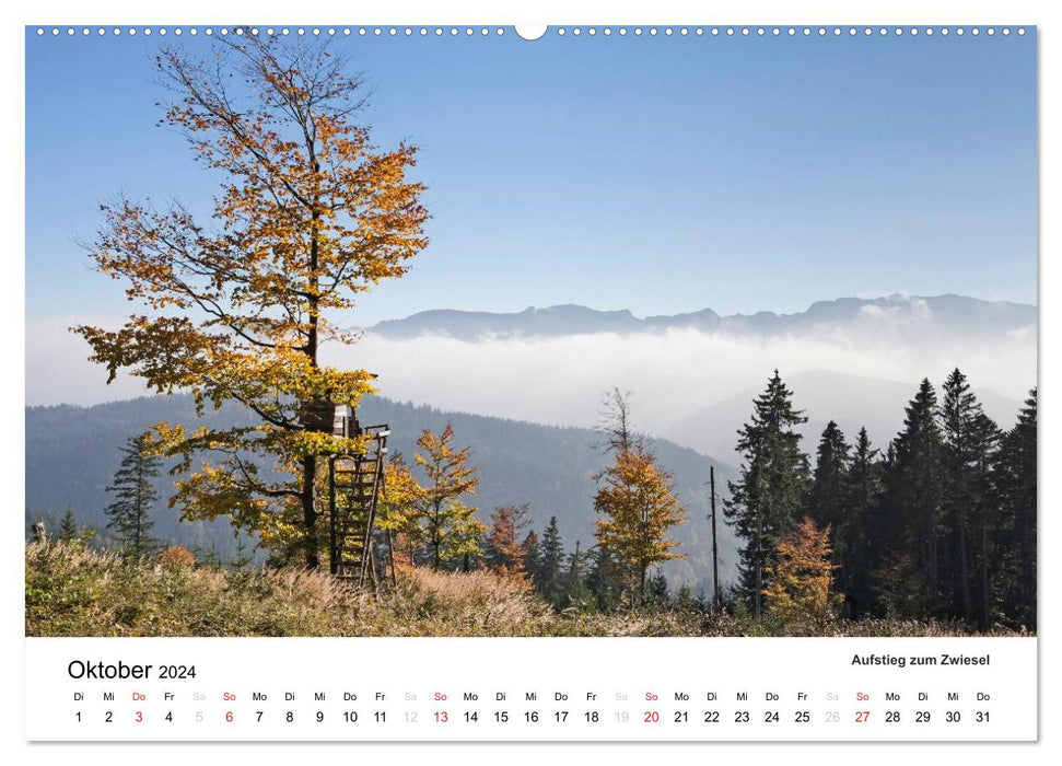 The Isarwinkel (CALVENDO wall calendar 2024) 