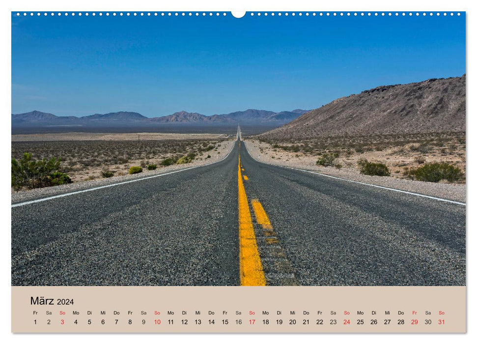 Fascination USA – Sud-Ouest fantastique (Calvendo Premium Wall Calendar 2024) 