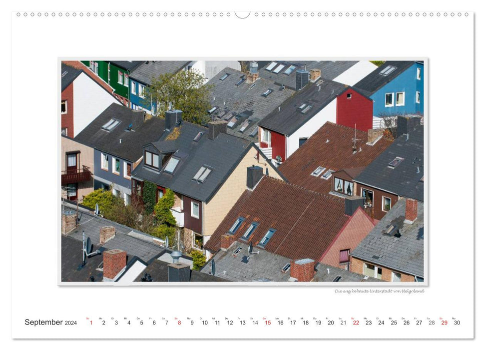 Emotionale Momente: Helgoland – Deutschlands einzige Hochseeinsel. (CALVENDO Wandkalender 2024)