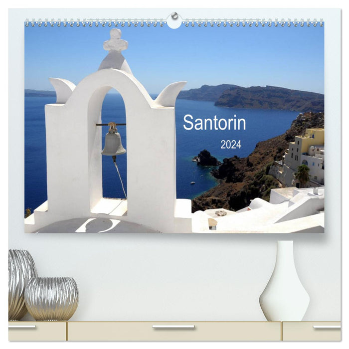 Santorin 2024 (Calvendo Premium Calendrier mural 2024) 