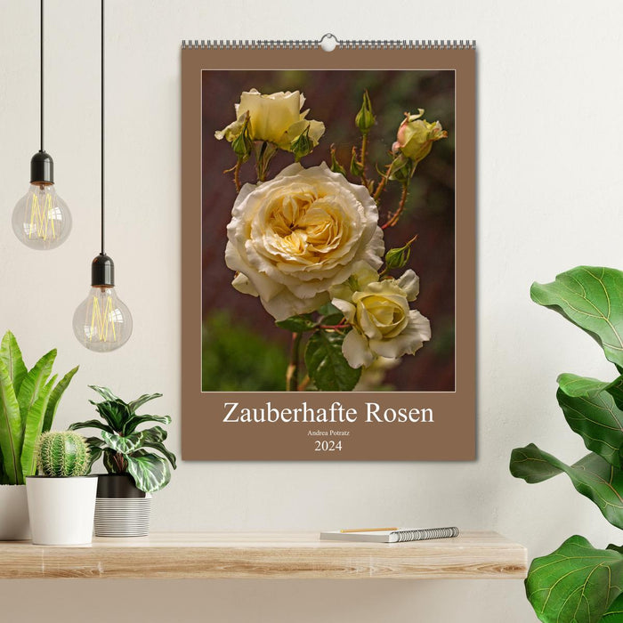 Zauberhafte Rosen (CALVENDO Wandkalender 2024)