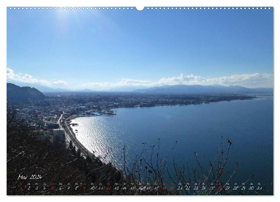 Vom Pfänder nach Lindau (CALVENDO Wandkalender 2024)