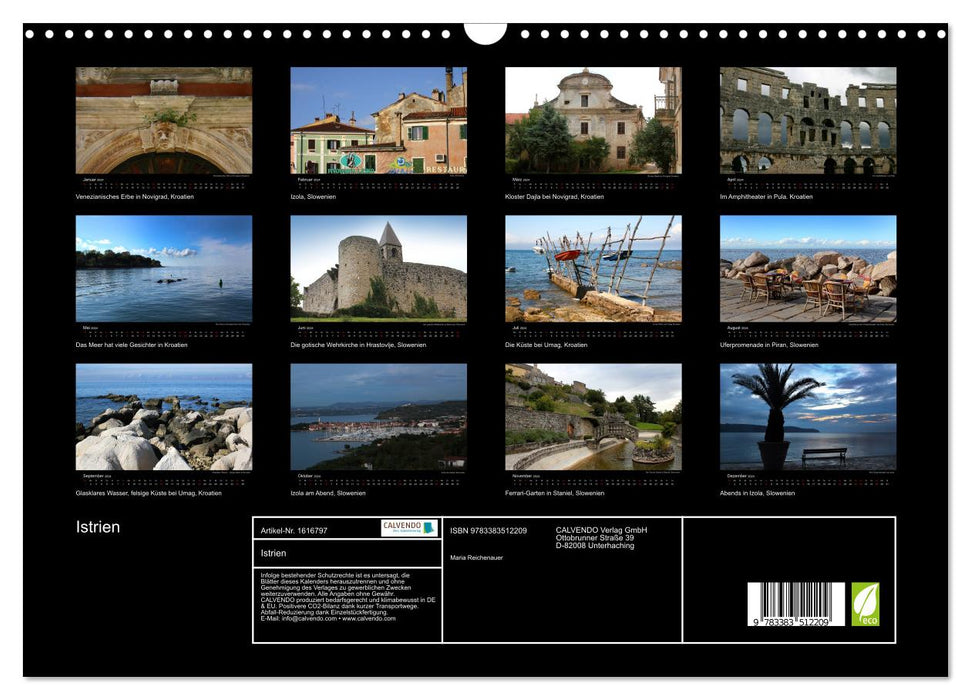 Istria (CALVENDO wall calendar 2024) 