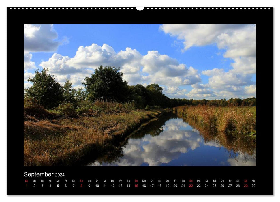 Landscape Teufelsmoor / 2024 (CALVENDO wall calendar 2024) 