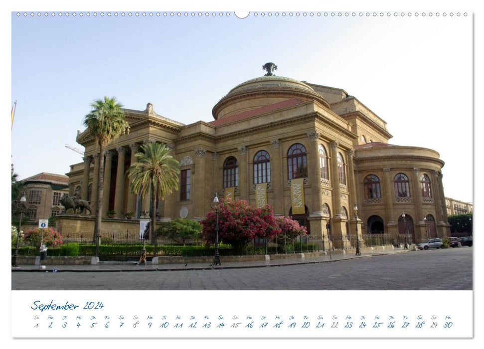 Sizilien (CALVENDO Premium Wandkalender 2024)