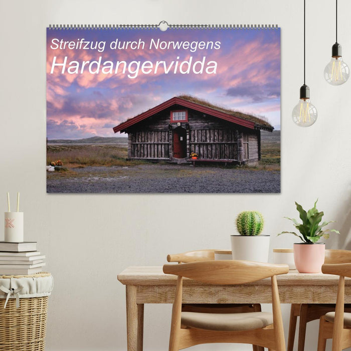 Foray through Norway's Hardangervidda (CALVENDO wall calendar 2024) 