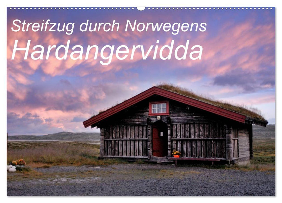 Foray through Norway's Hardangervidda (CALVENDO wall calendar 2024) 