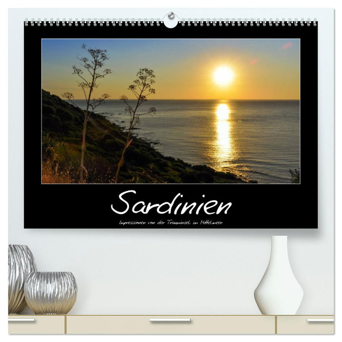 L'île de rêve de la Sardaigne (Calendrier mural CALVENDO Premium 2024) 