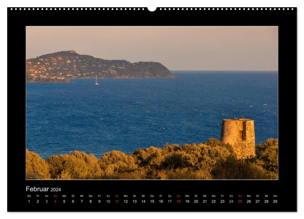 Die Trauminsel Sardinien (CALVENDO Premium Wandkalender 2024)