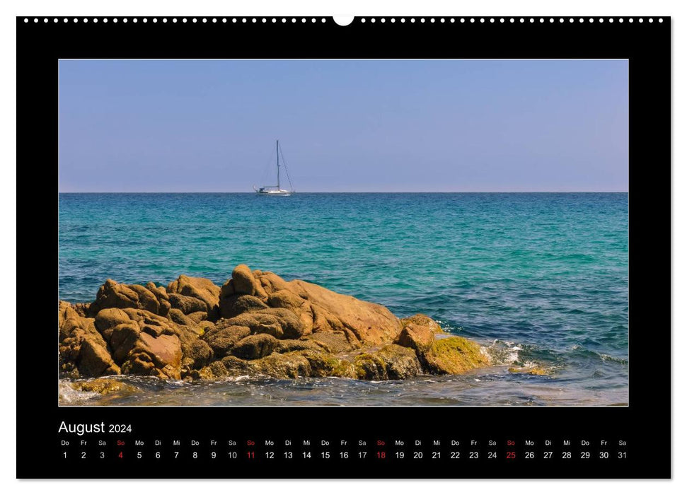 The dream island of Sardinia (CALVENDO Premium Wall Calendar 2024) 