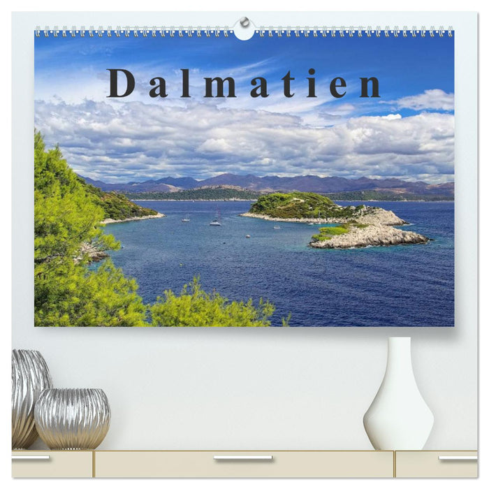 Dalmatie (Calendrier mural CALVENDO Premium 2024) 