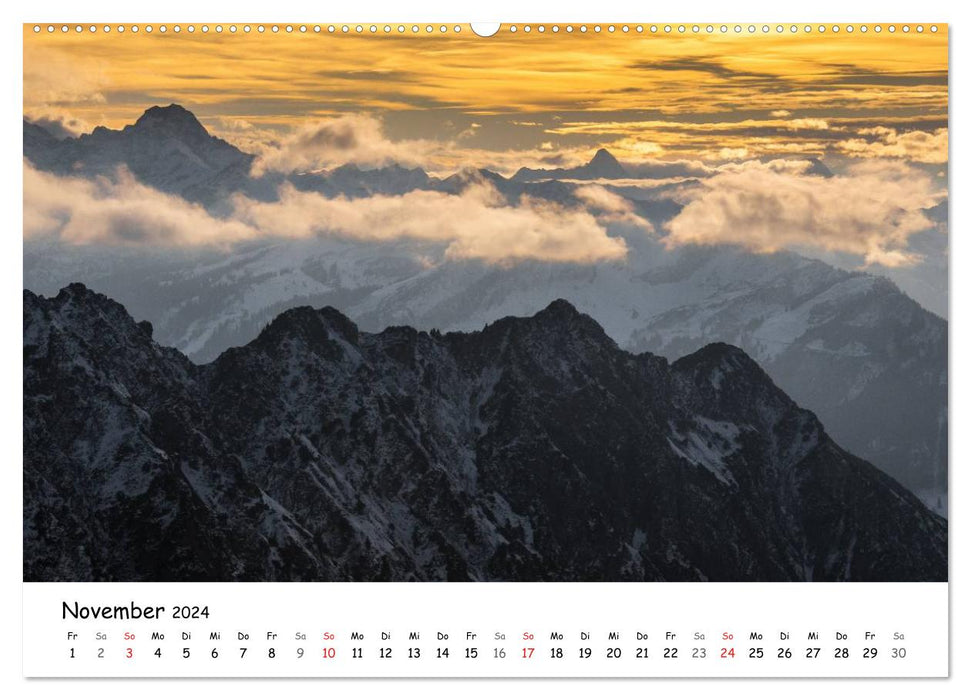 On the road in the Allgäu (CALVENDO wall calendar 2024) 