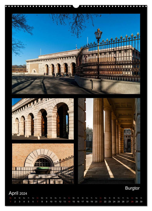 The Hofburg in Vienna (CALVENDO Premium Wall Calendar 2024) 