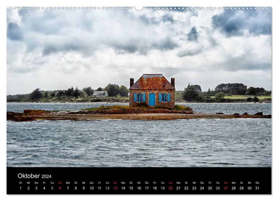 Brittany - A journey to the end of the world / CH version (CALVENDO Premium Wall Calendar 2024) 