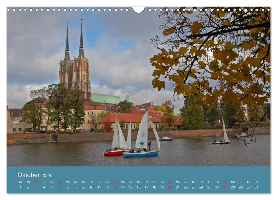 L'eau sous la quille - navires et bateaux dans le monde entier (calendrier mural CALVENDO 2024) 