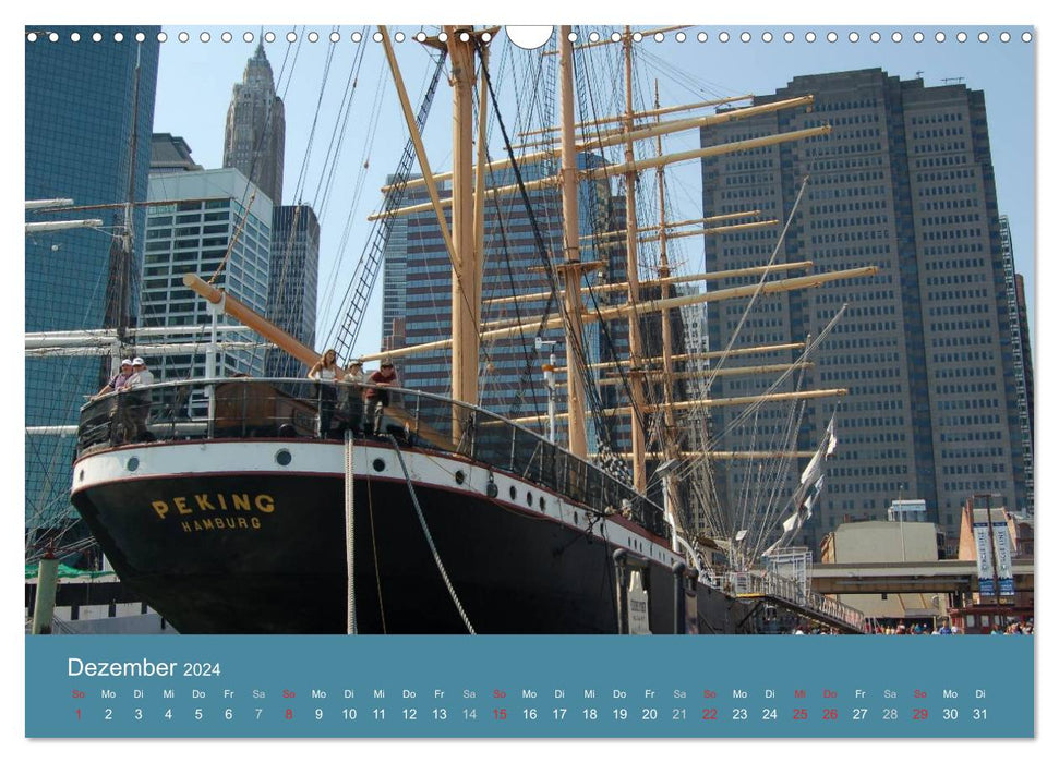 Water under the keel - ships and boats worldwide (CALVENDO wall calendar 2024) 