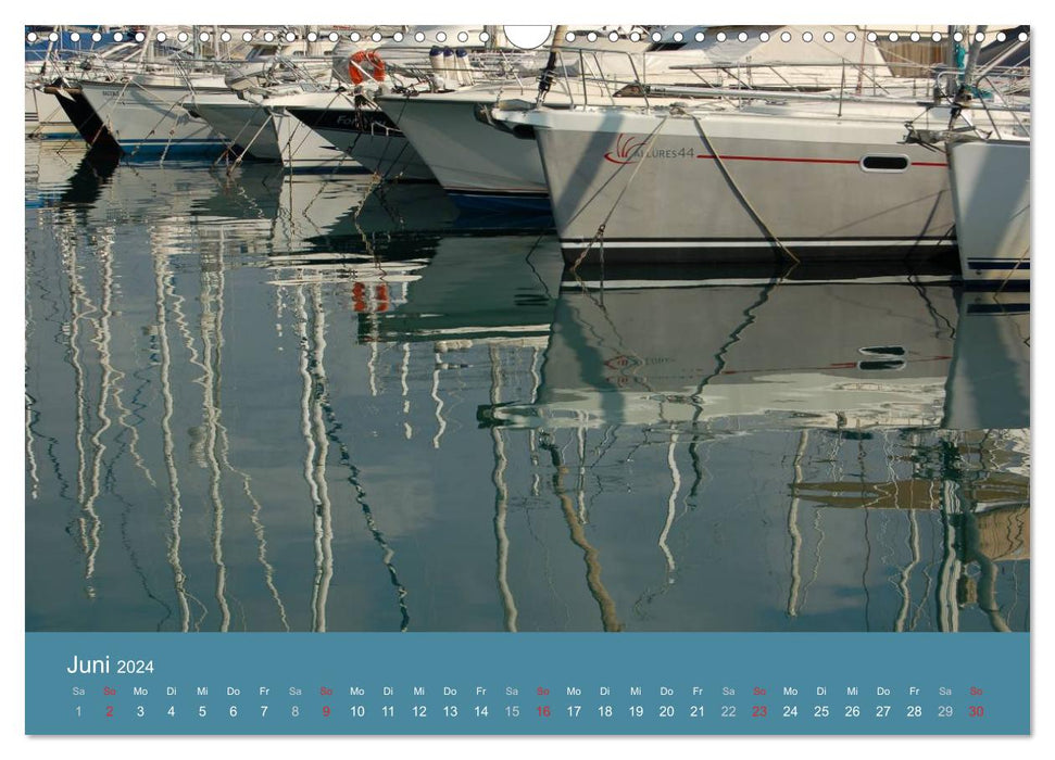 Water under the keel - ships and boats worldwide (CALVENDO wall calendar 2024) 