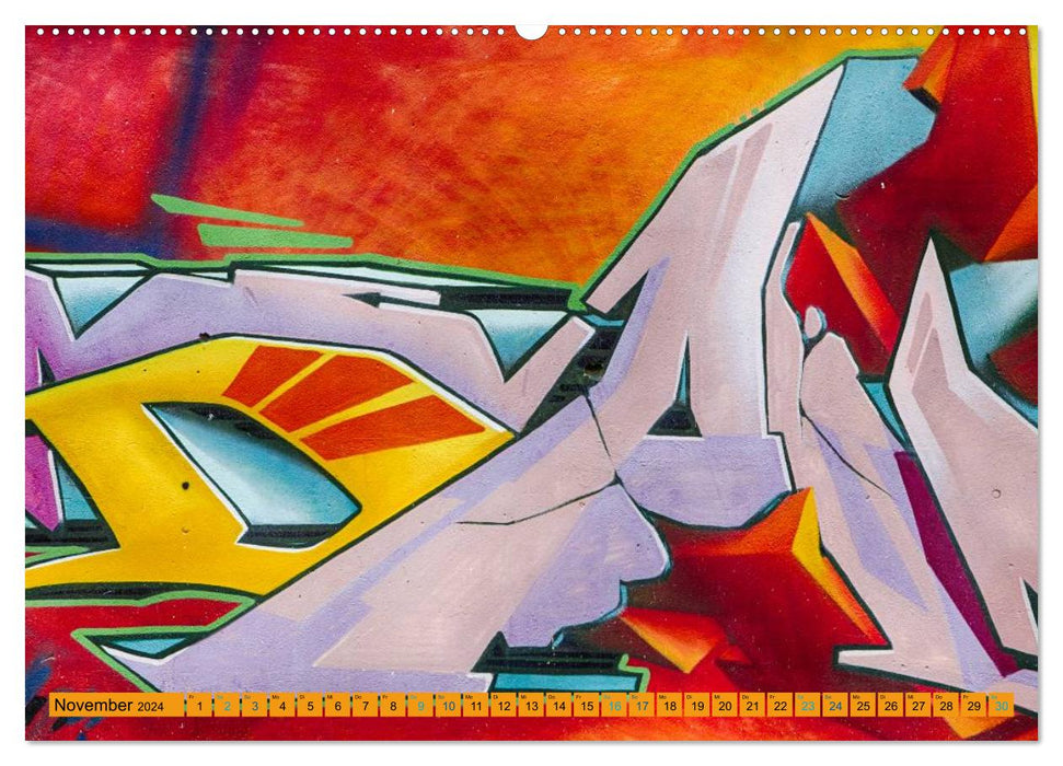 Dresden Graffiti (CALVENDO wall calendar 2024) 