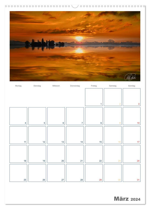 Am Steinhuder Meer / Planer (CALVENDO Premium Wandkalender 2024)
