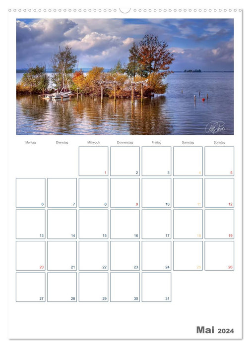 At the Steinhuder Meer / Planner (CALVENDO Premium Wall Calendar 2024) 