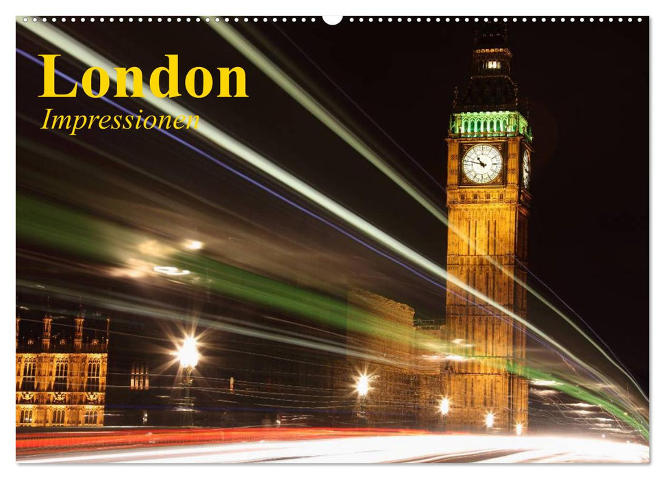 London • Impressions (CALVENDO wall calendar 2024) 