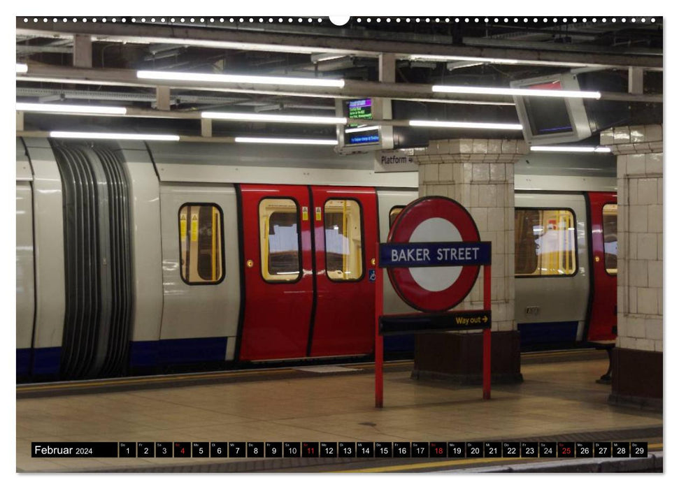 Londres • Impressions (Calendrier mural CALVENDO 2024) 