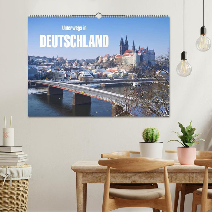 Unterwegs in Deutschland (CALVENDO Wandkalender 2024)