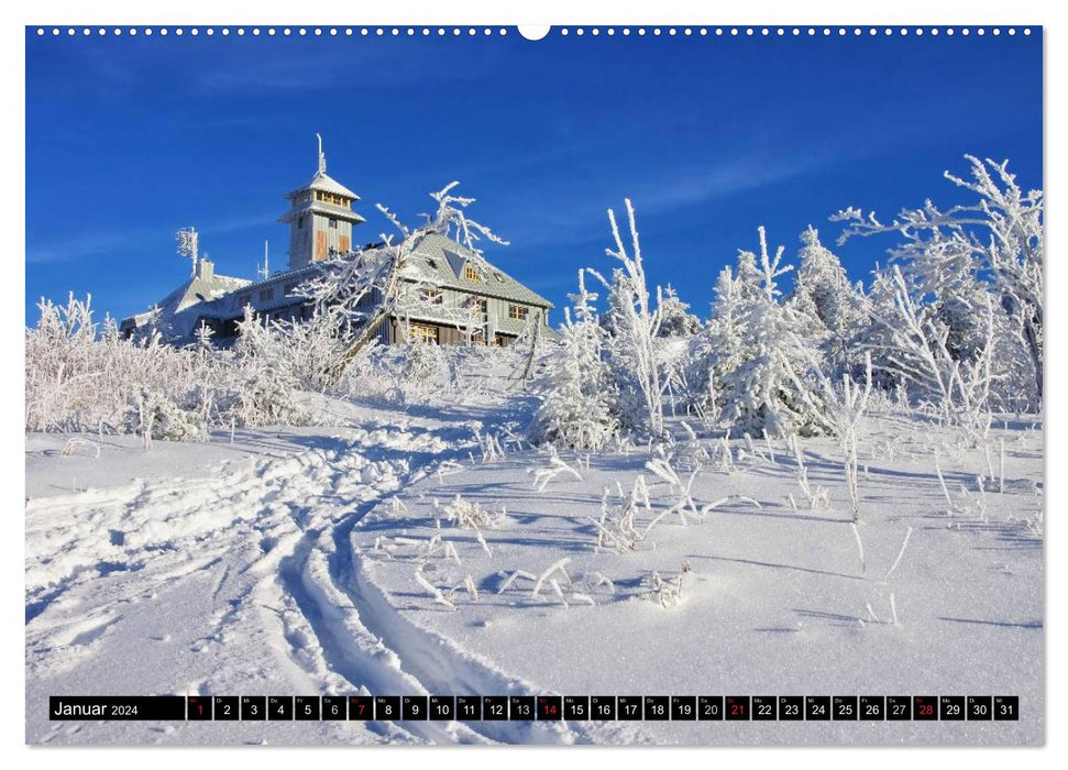 Unterwegs in Deutschland (CALVENDO Wandkalender 2024)