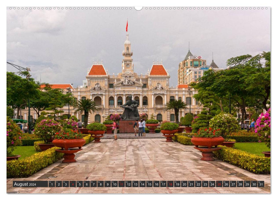 Vietnam - Between Mekong and Halong Bay (CALVENDO wall calendar 2024) 