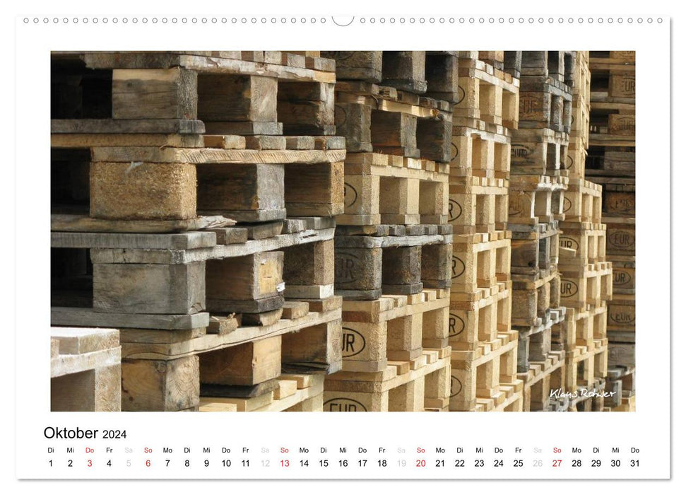 Wood - so diverse (CALVENDO wall calendar 2024) 