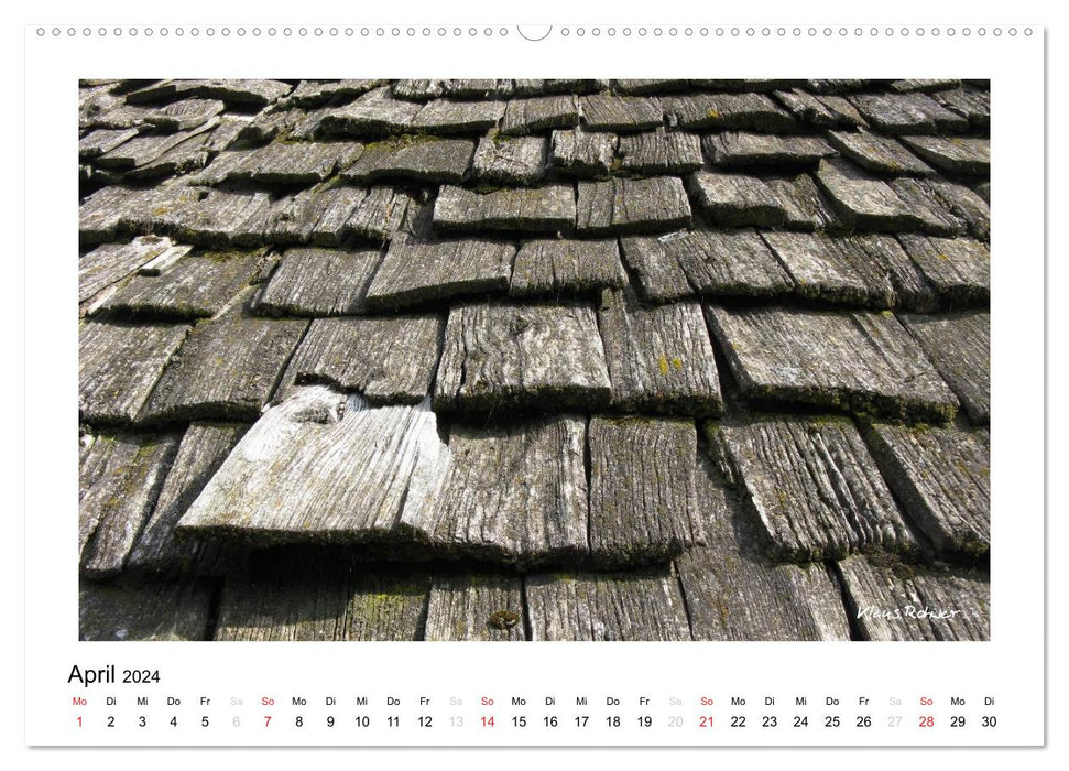 Holz - so vielfältig (CALVENDO Wandkalender 2024)