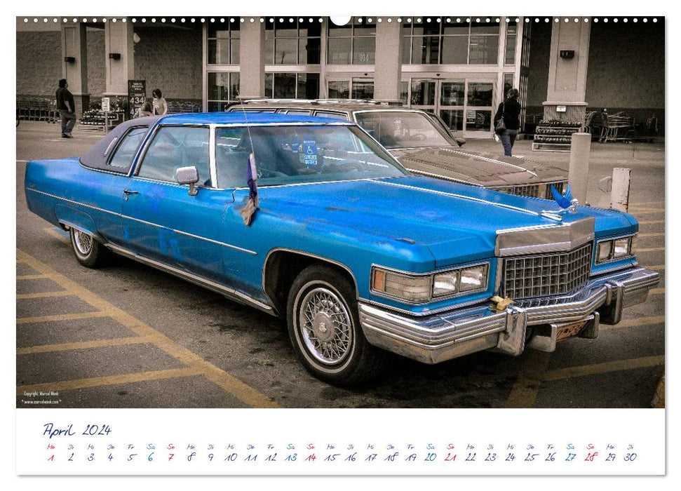US Cars & Trucks in Alaska / CH-Version (CALVENDO Premium Wandkalender 2024)