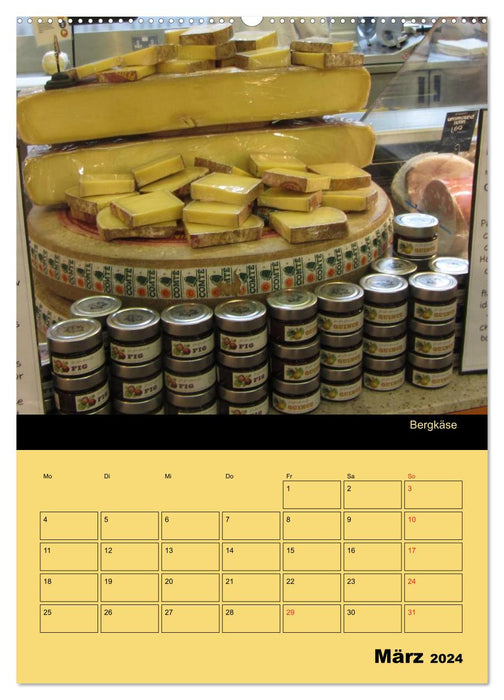 All Cheese / Planner (CALVENDO Premium Wall Calendar 2024) 