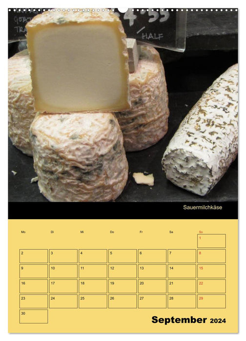 All Cheese / Planner (CALVENDO Premium Wall Calendar 2024) 