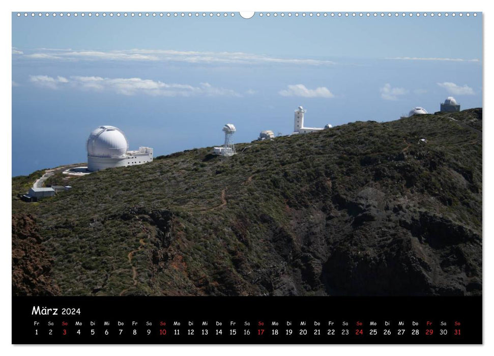 La Palma, Isla bonita (Calvendo Premium Calendrier mural 2024) 