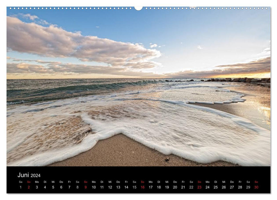 Experience the Baltic Sea (CALVENDO wall calendar 2024) 