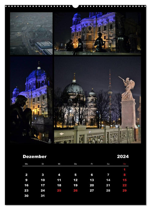 BERLIN / vertical (CALVENDO Premium Wall Calendar 2024) 