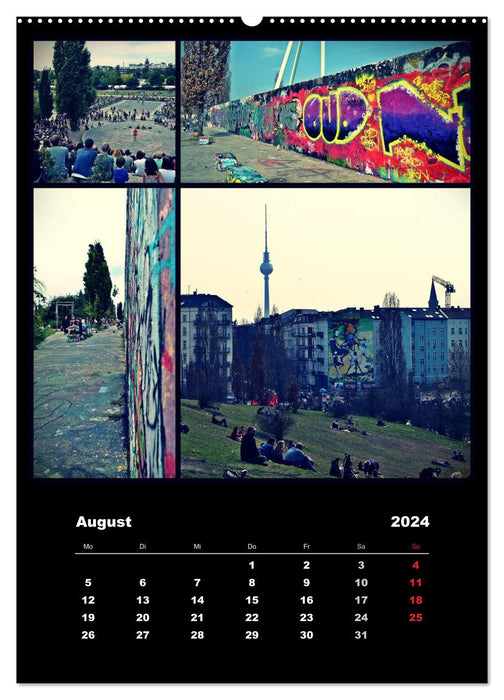 BERLIN / vertical (CALVENDO Premium Wall Calendar 2024) 