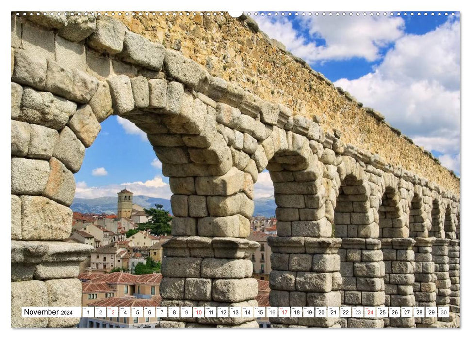 Roman buildings in Europe (CALVENDO wall calendar 2024) 