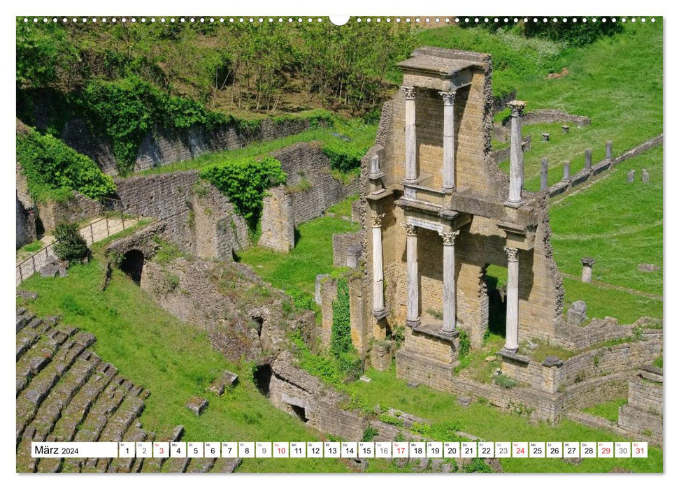 Roman buildings in Europe (CALVENDO wall calendar 2024) 