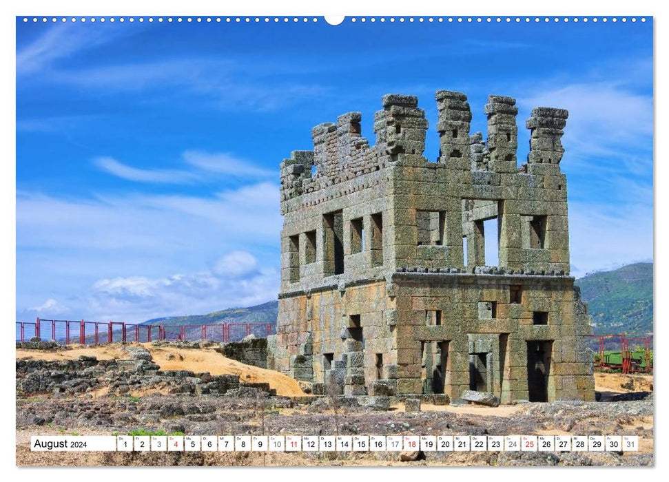 Roman buildings in Europe (CALVENDO wall calendar 2024) 