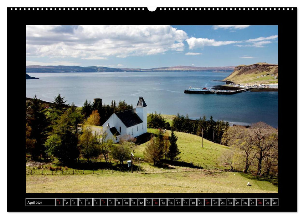 Le Far West d'Écosse (Calvendo Premium Calendrier mural 2024) 
