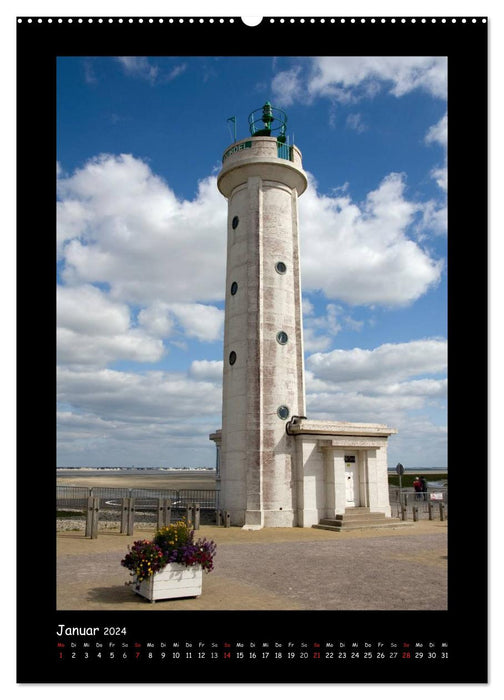 Lighthouses France (CALVENDO Premium Wall Calendar 2024) 