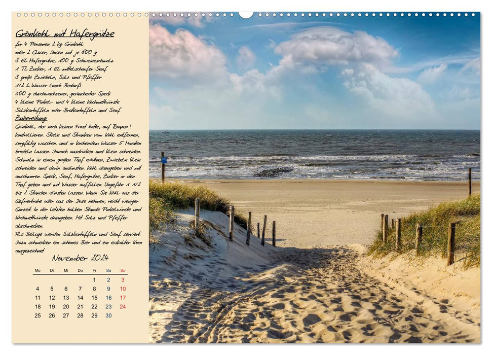 East Frisia - appetite for more (CALVENDO wall calendar 2024) 